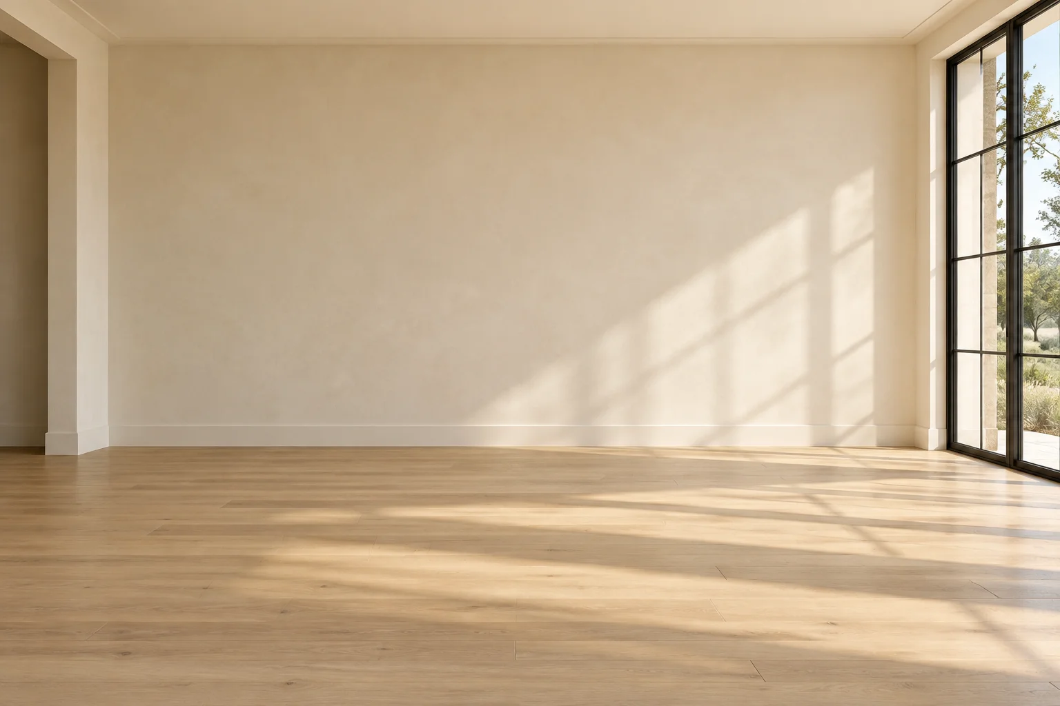 An empty room ready for your ideas